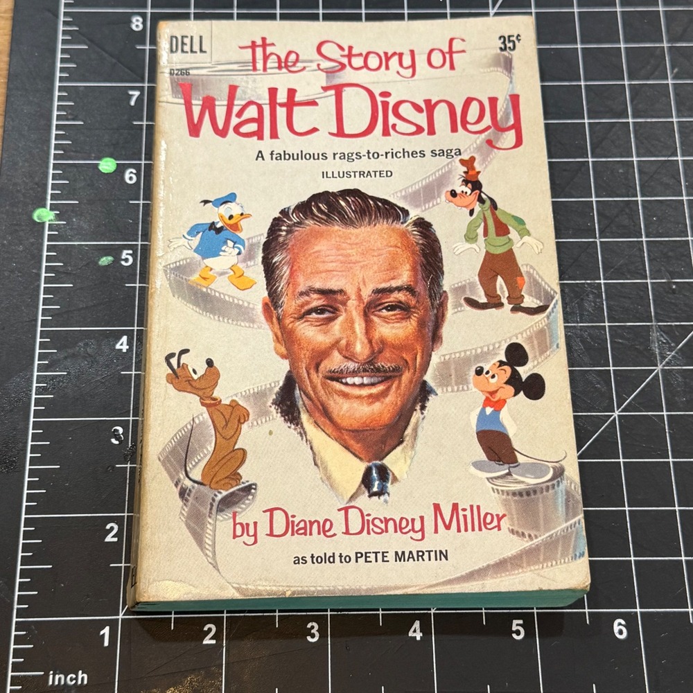 1959 The Story of Walt Disney Diane Disney Miller Dell Paperback First Printing
